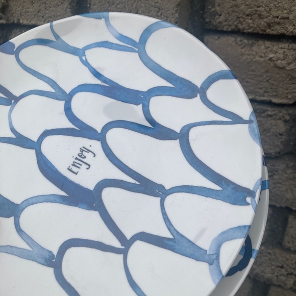 Rae Dunn Melamine Luncheon Plates - Picture 6 of 7